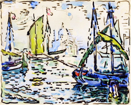 Venice, The Redeemer By Paul Signac