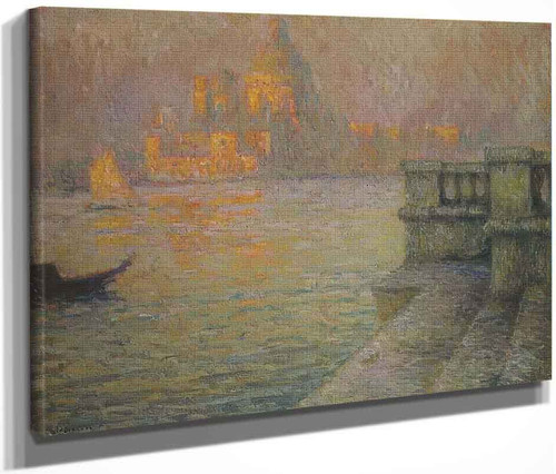 Venice In The Afternoon By Henri Le Sidaner By Henri Le Sidaner