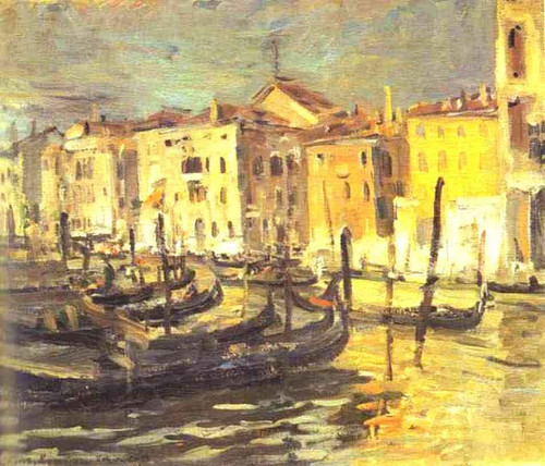 Venice By Constantin Alexeevich Korovin By Constantin Alexeevich Korovin