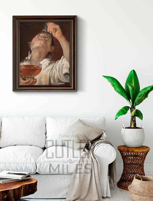 Boy Drinking By Annibale Carracci By Annibale Carracci Boy Drinking By Annibale Carracci By Annibale Carracci