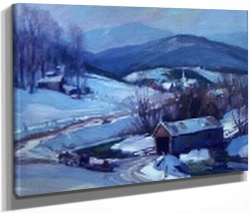 Vermont Landscape By Emile Albert Gruppe