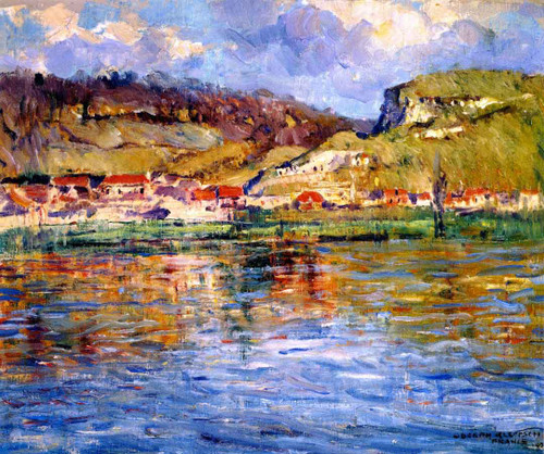 Vernonnet, France By Joseph Kleitsch By Joseph Kleitsch