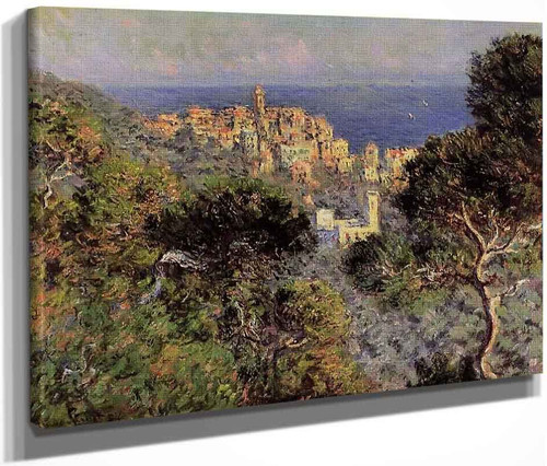 View Of Bordighera By Claude Oscar Monet