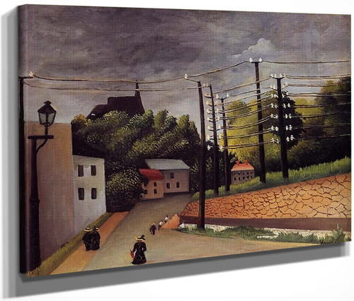 View Of Malakoff By Henri Rousseau