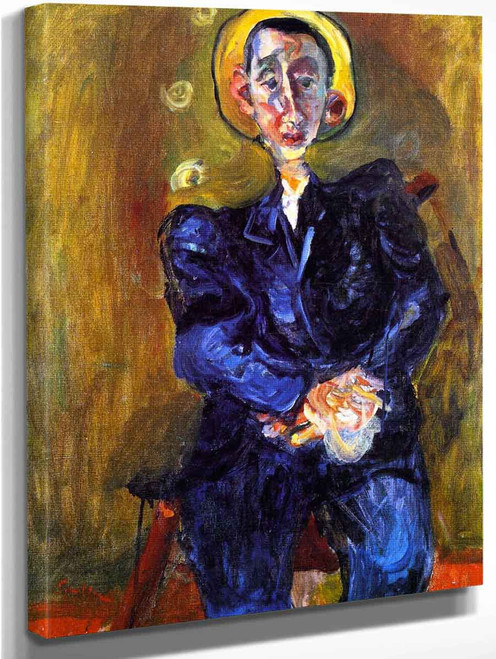 Boy In Blue 3 By Chaim Soutine