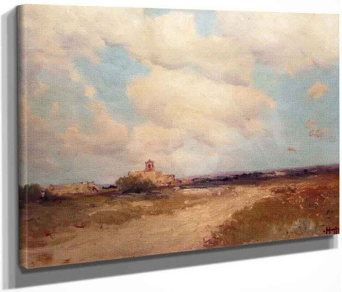 View Ov Mission San Jose; San Antonio, Texas; Built By Spanish Monks By Julian Onderdonk By Julian Onderdonk