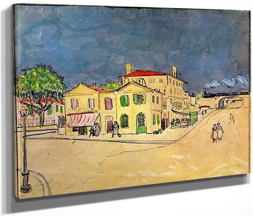 Vincent's House In Arles By Jose Maria Velasco