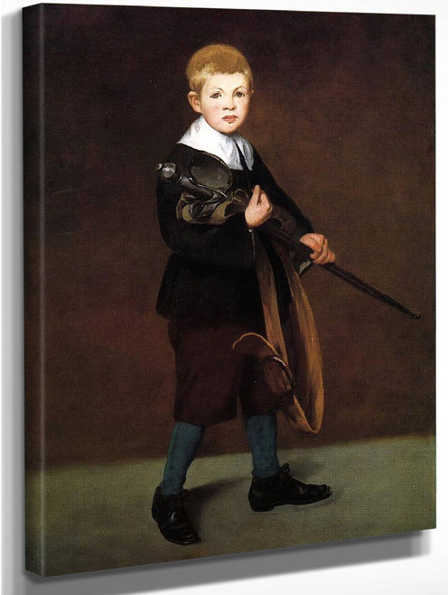 Boy With A Sword1 By Edouard Manet By Edouard Manet