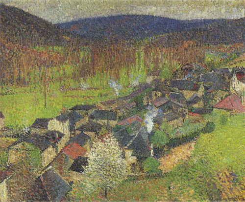 Vue De Labastide Du Vert 1 By Henri Martin By Henri Martin