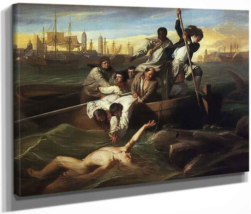 Watson And The Shark1 By John Singleton Copley By John Singleton Copley