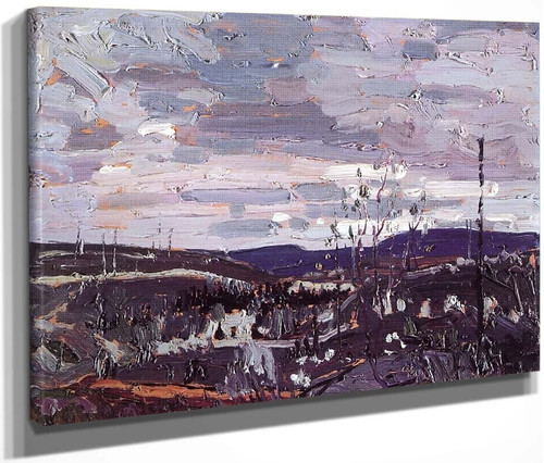 Wild Cherry Trees In Blossom By Tom Thomson(Canadian, 1877 1917)