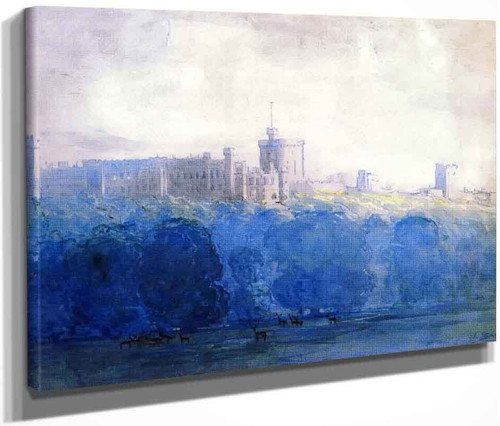 Windsor Castle By Sir Arthur Streeton