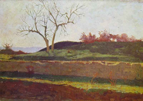 Winter By Giuseppe Abbati By Giuseppe Abbati