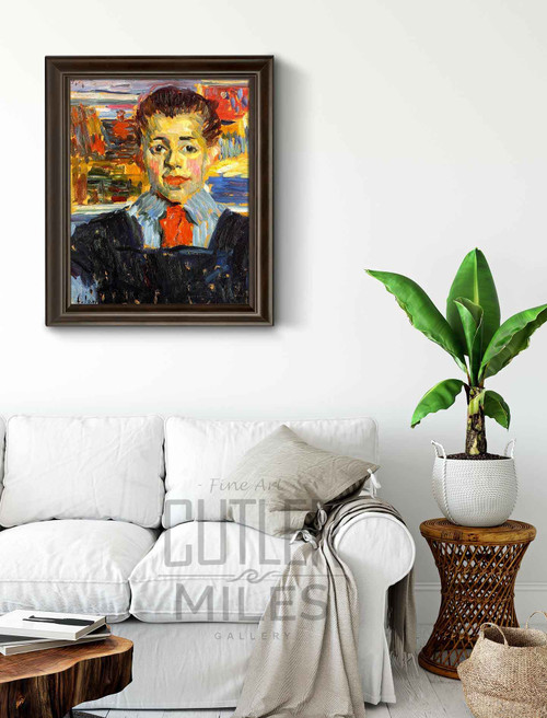 Boy By Alexei Jawlensky By Alexei Jawlensky