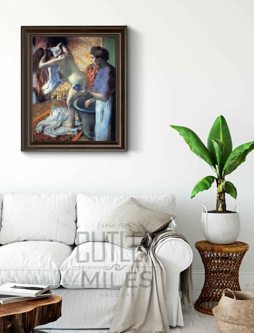 Breakfast After The Bath1 By Edgar Degas