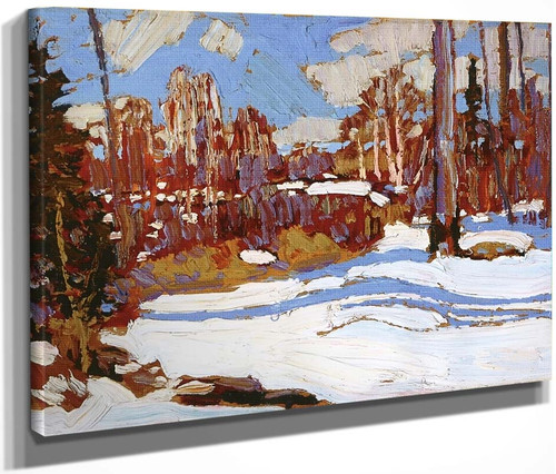 Woods In Winter By Tom Thomson(Canadian, 1877 1917)