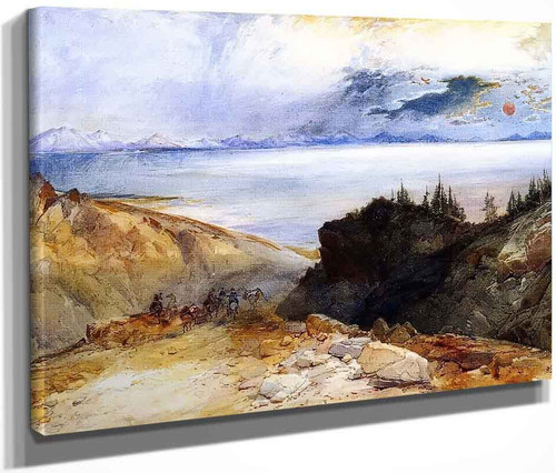 Yellowstone Lake1 By Thomas Moran By Thomas Moran