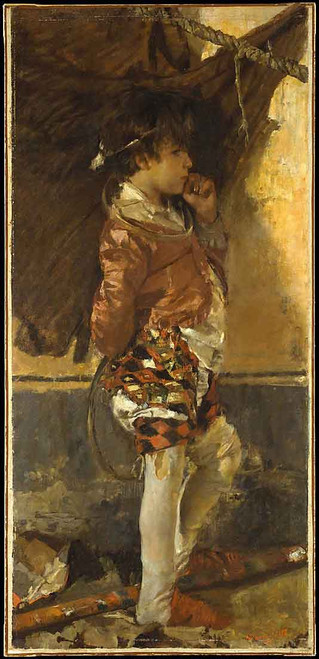 A Circus Boy By Antonio Mancini