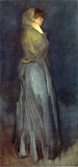 Arrangement In Yellow And Grey Effie Deans By James Abbott Mcneill Whistler American