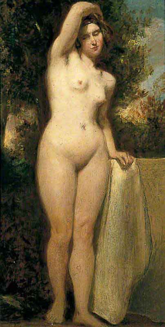 Female Nude By William Etty(English,  ) By William Etty(English,  )