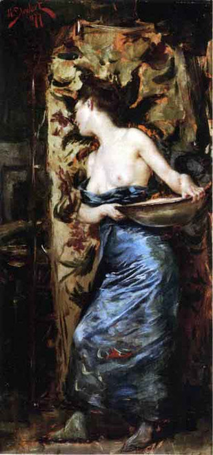 Femme Mi Nue By Julius Leblanc Stewart