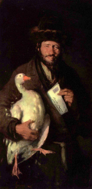 Jew With Goose By Nicolae Grigorescu
