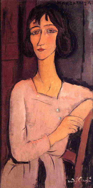 Marguerite Seated By Amedeo Modigliani