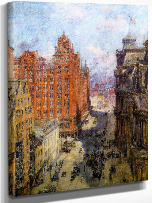 Broad Street Station, Philadelphia By Colin Campbell Cooper By Colin Campbell Cooper