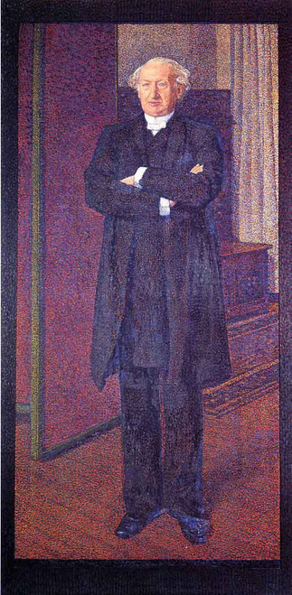 Portrait Of Michel Van Mos By Theo Van Rysselberghe