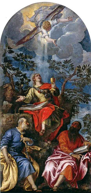 Saint Peter, Saint John And Saint Paul By Paolo Veronese