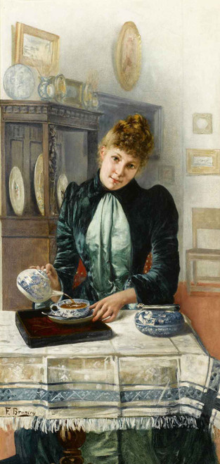 Tea Time By Francois Brunery