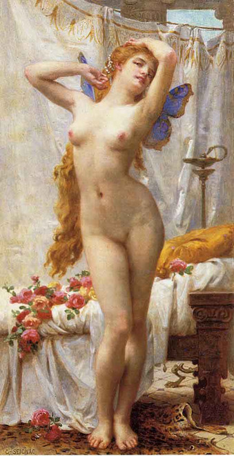 The Awakening Of Psyche By Guillaume Seignac