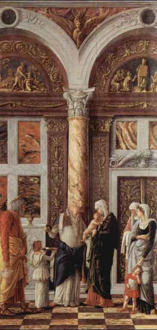 The Circumsicion Of Jesus By Andrea Mantegna