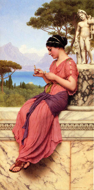 The Love Letter By John William Godward