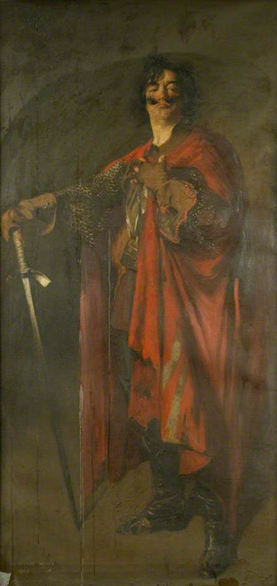 William Mollison As 'Pistol' By George Henry, R.A., R.S.A., R.S.W.  By George Henry, R.A., R.S.A., R.S.W.