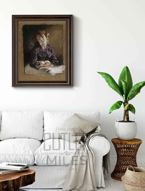 Bust Of A Young Woman By Sir William Orpen By Sir William Orpen