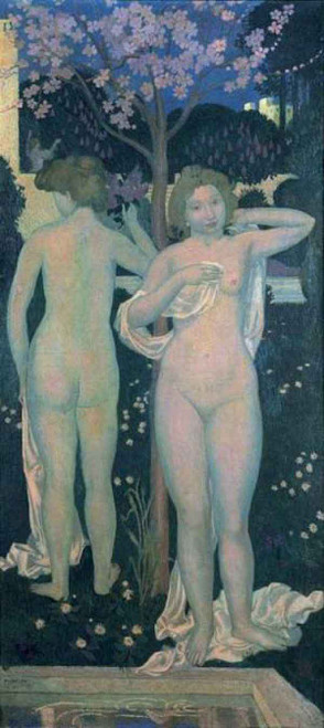 Women With Lilac By Maurice Denis