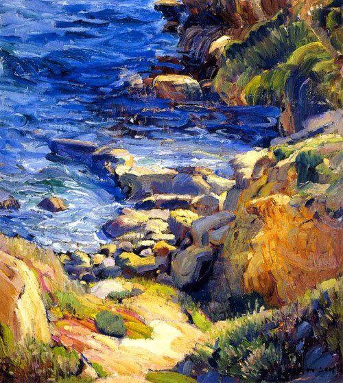 A Favorite Spot By Joseph Kleitsch By Joseph Kleitsch