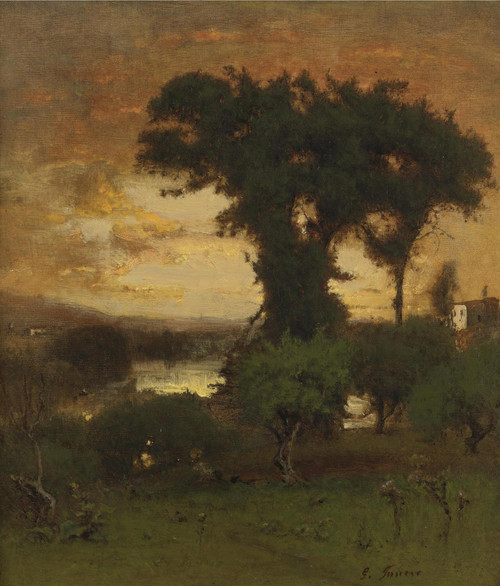 Afterglow by George Inness