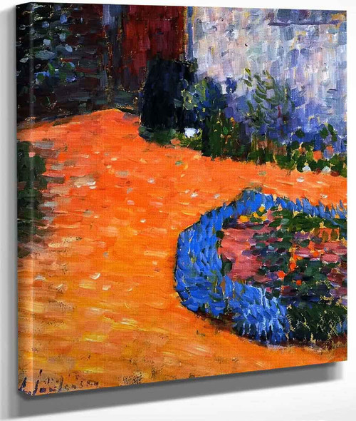 Andreas' Garden Carantec By Alexei Jawlensky By Alexei Jawlensky