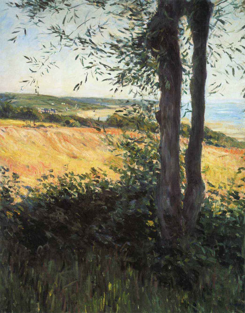 By The Sea At Normandy By Gustave Caillebotte