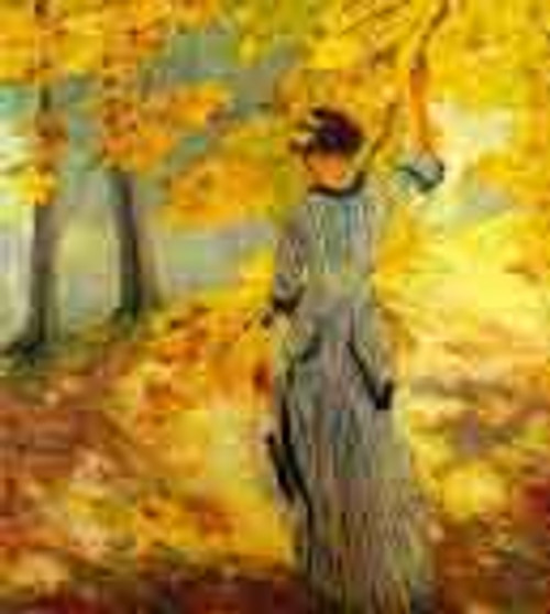 Autumn Sun By Edward Cucuel By Edward Cucuel