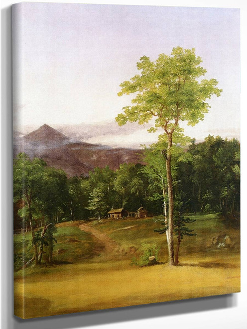 Cabin In The Woods, North Conway, New Hampshire By Thomas Cole By Thomas Cole