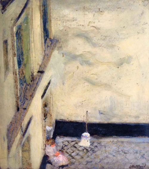 Broom In The Yard At Rue Saint Honore By Edouard Vuillard