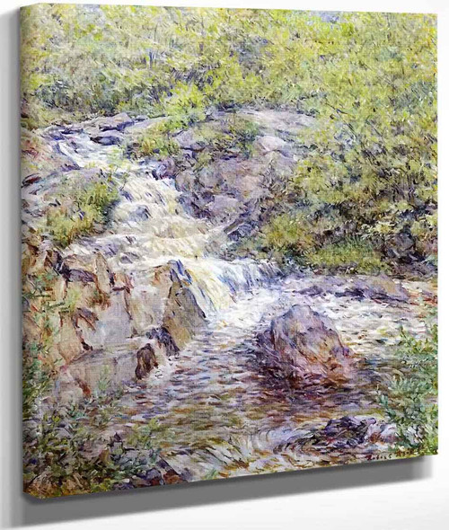 Buttermilk Falls By Robert Lewis Reid