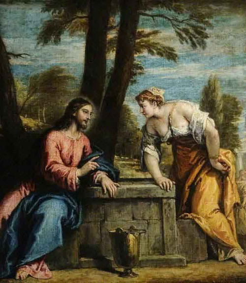 Christ And The Woman Of Samaria By Sebastiano Ricci