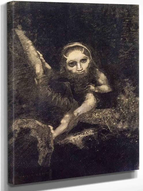 Caliban On A Branch By Odilon Redon