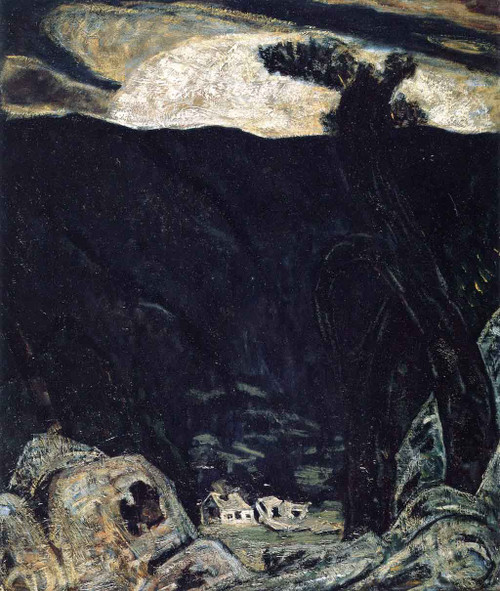 Deserted Farm By Marsden Hartley