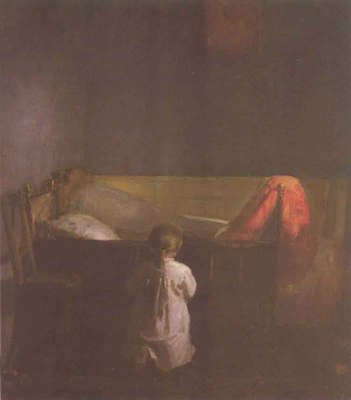 Evening Prayer By Anna Ancher