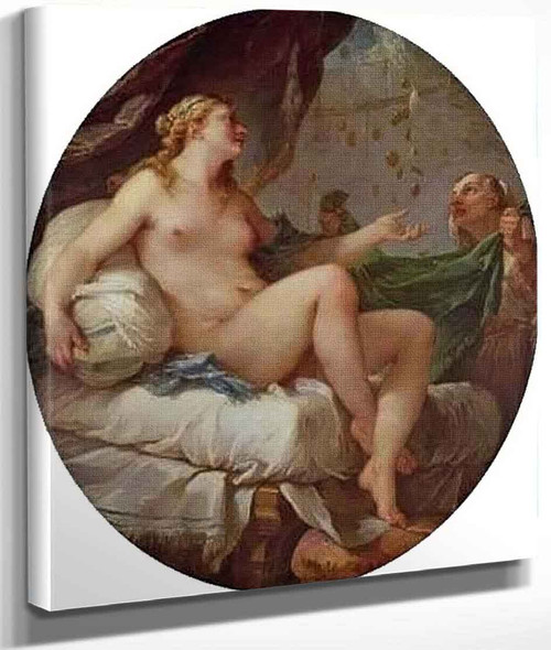 History Of The Gods Danae By Charles Joseph Natoire By Charles Joseph Natoire